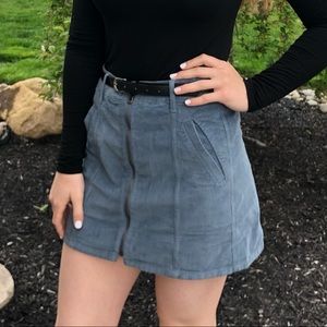 American Eagle corduroy A-line skirt